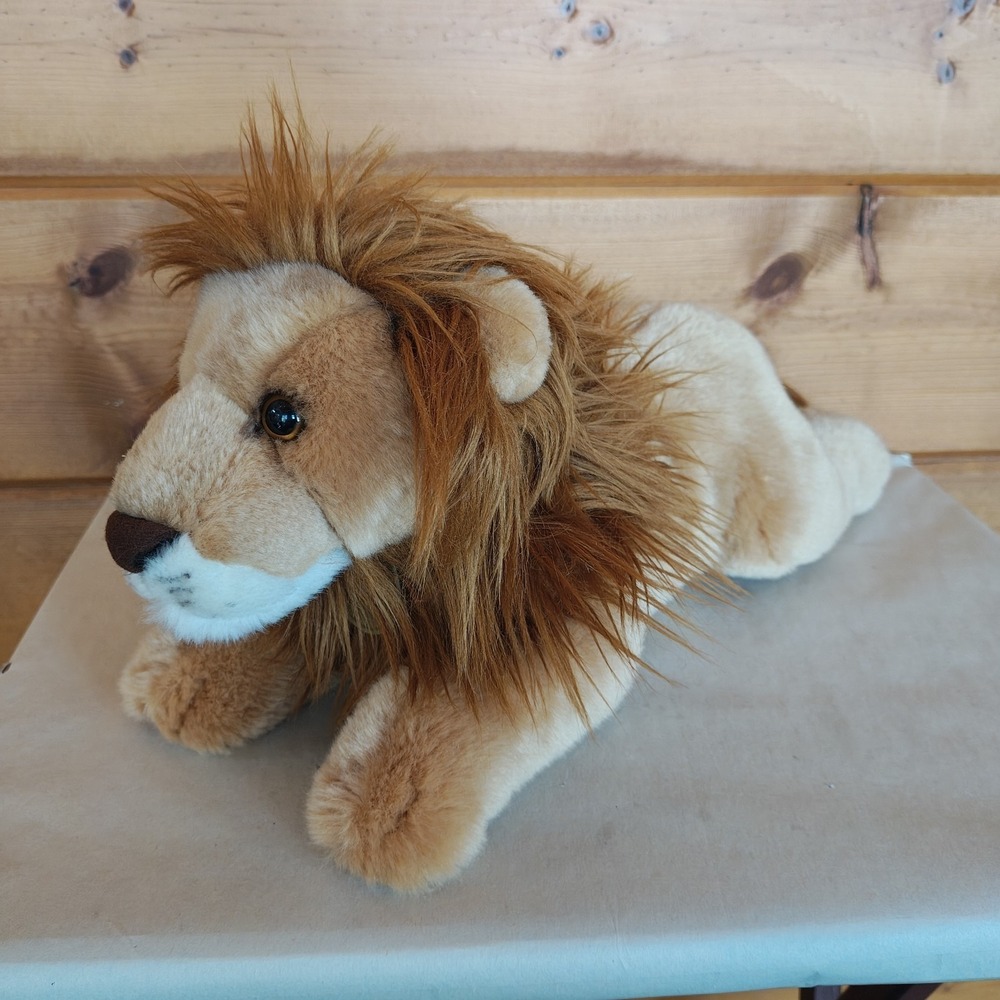 Miyoni By Aurora Lion 12" Plush Figure Jungle‎ Safari Stuffed Animal Doll E2
